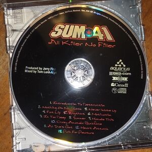 All Killer, No Filler by Sum 41 (CD, 2013)